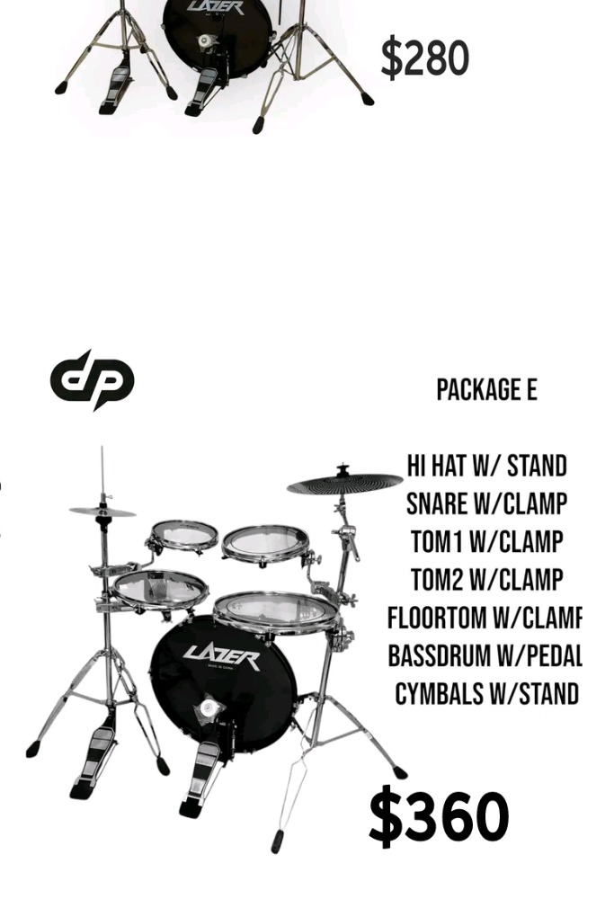 Package E compact drums
